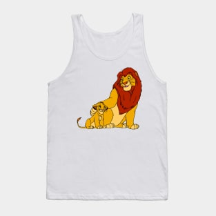 lion with simba Tank Top